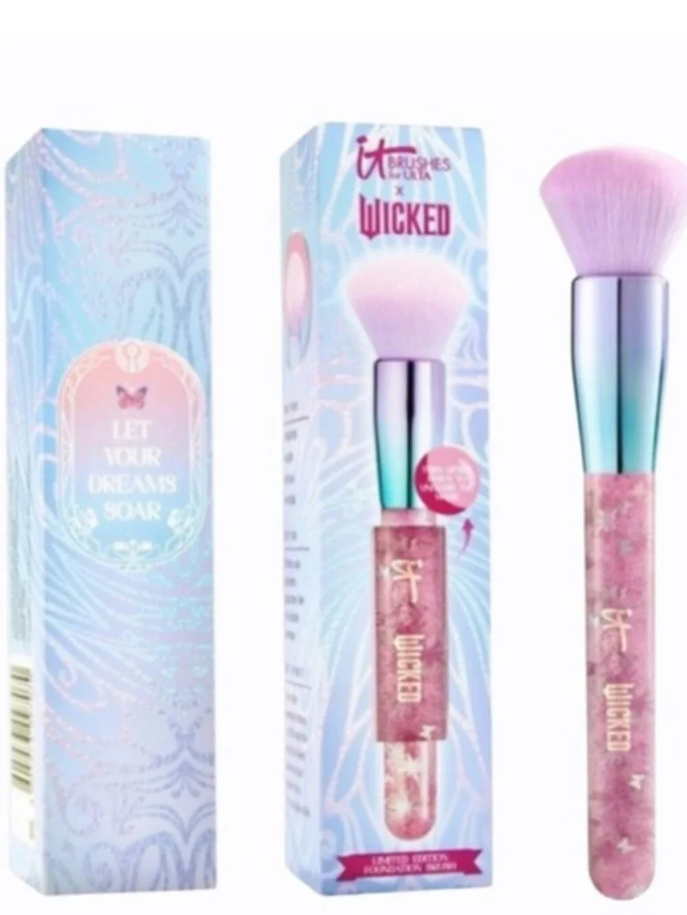 It Cosmetics X Wicked Limited Edition Glinda Foundation Brush